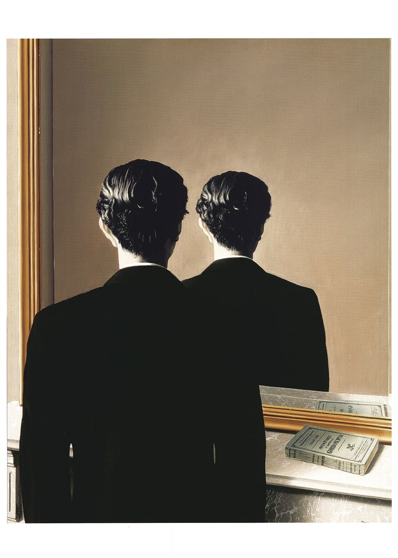 Rene Magritte - La Reproduction Interdite - 2014 Offset Lithograph 27.5" x 19.75": Title: Rene Magritte - La Reproduction Interdite - 2014 Offset Lithograph 27.5" x 19.75" Description: "La Reproduction Interdite" by Rene Magritte, 2014 Unsigned Offset Lithograph. Paper size is 27.5