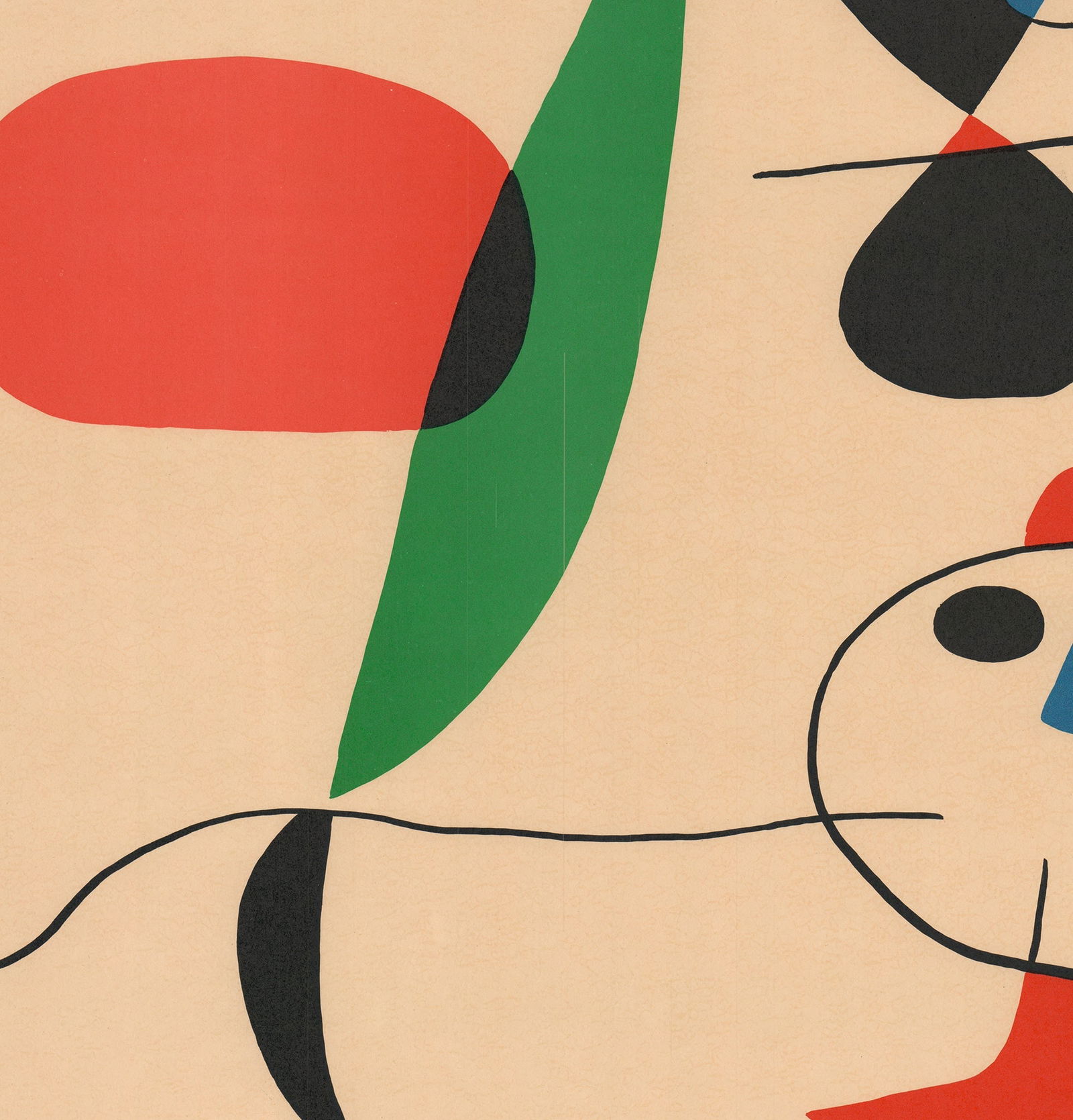 Joan Miro - Les Fauves - 1966 Lithograph 20" x 26" - 4