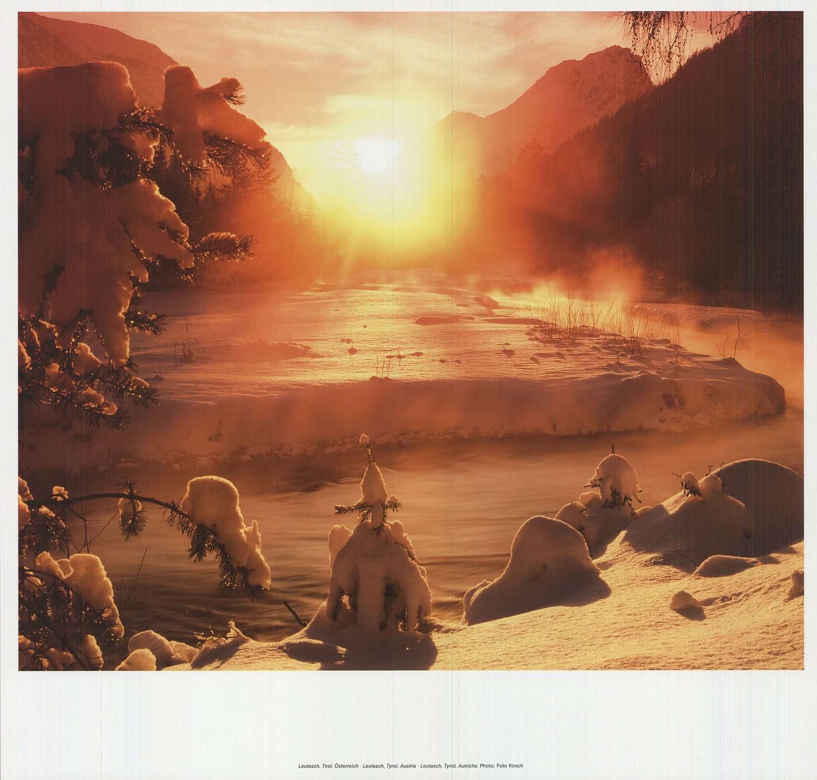 Foto Kirsch - Leutasch, Tyrol, Austria - 2009 Offset Lithograph 17" x 17.75" (1 of 4)