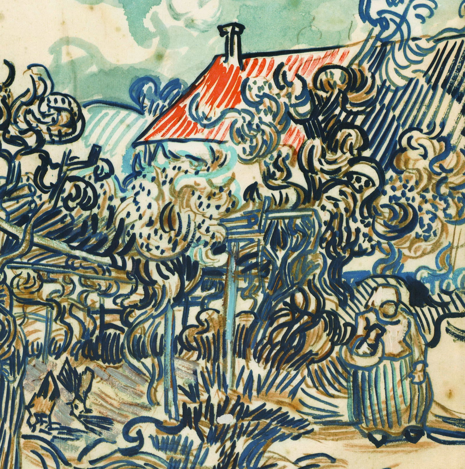 Vincent van Gogh - Louisiana - 1969 Offset Lithograph 33.25" x 24.5" - 3