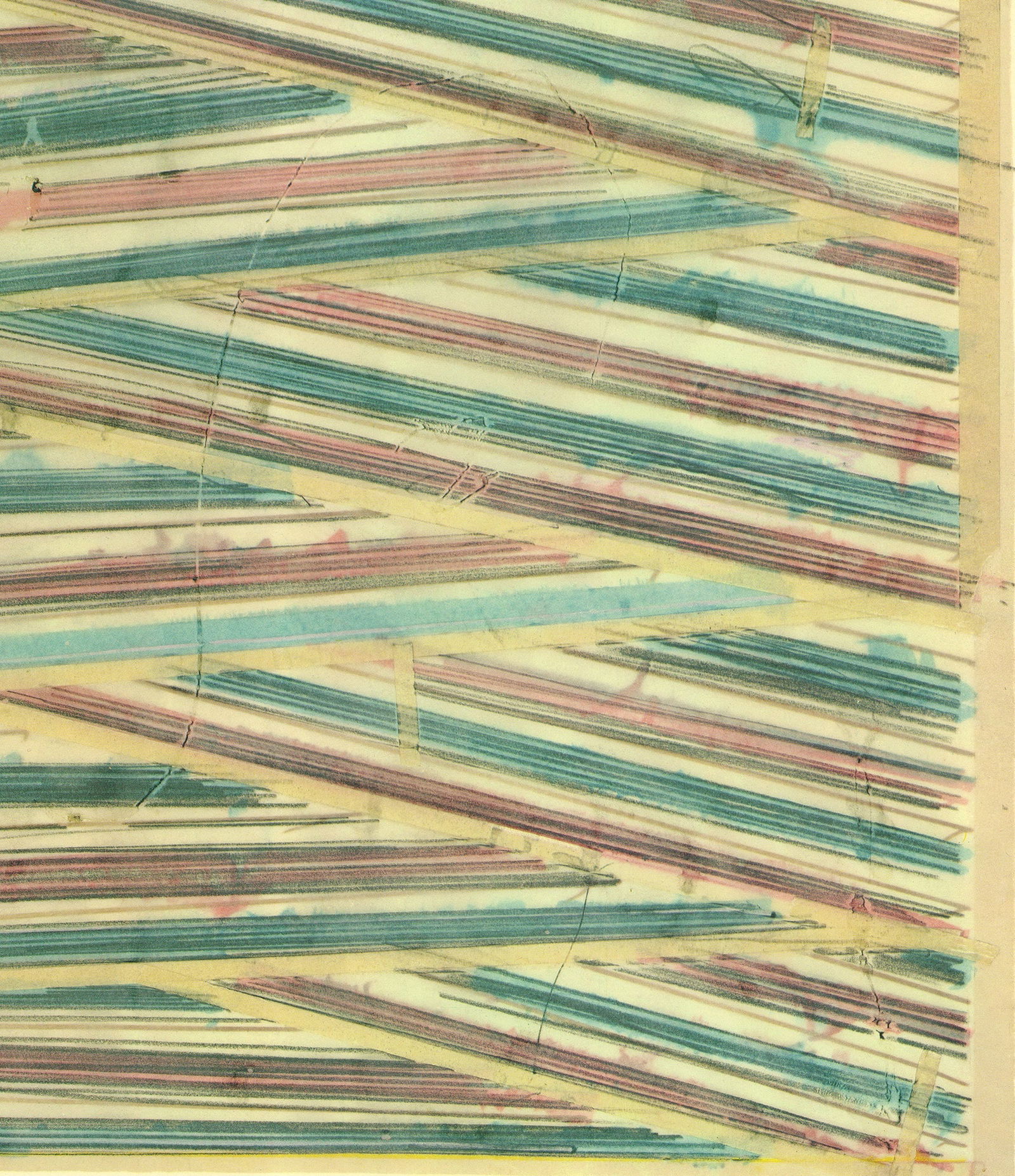 Ed Moses - New Paintings & Drawings - 1972 Offset Lithograph 29" x 21" - 4