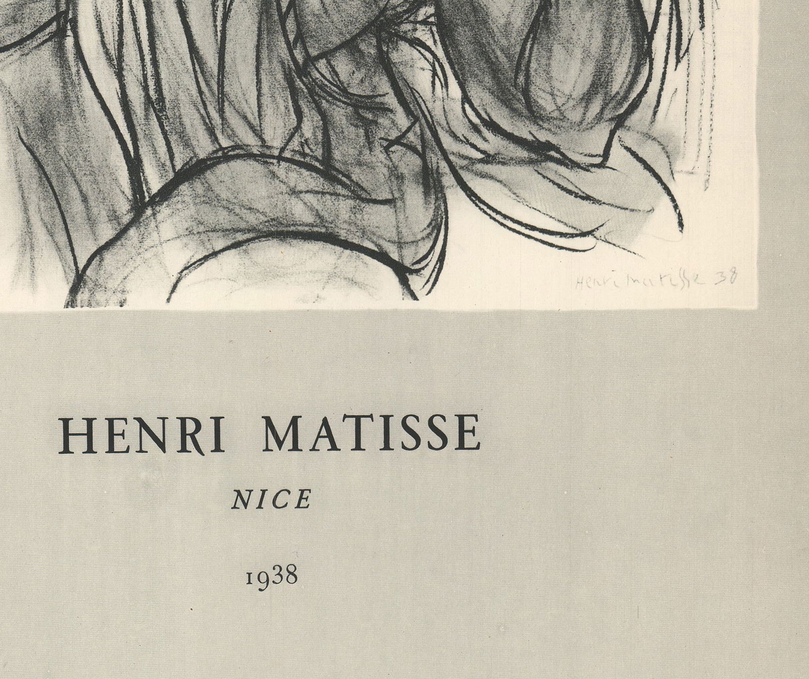 Henri Matisse - Nice - 1952 Lithograph 14" x 10.25" - 4