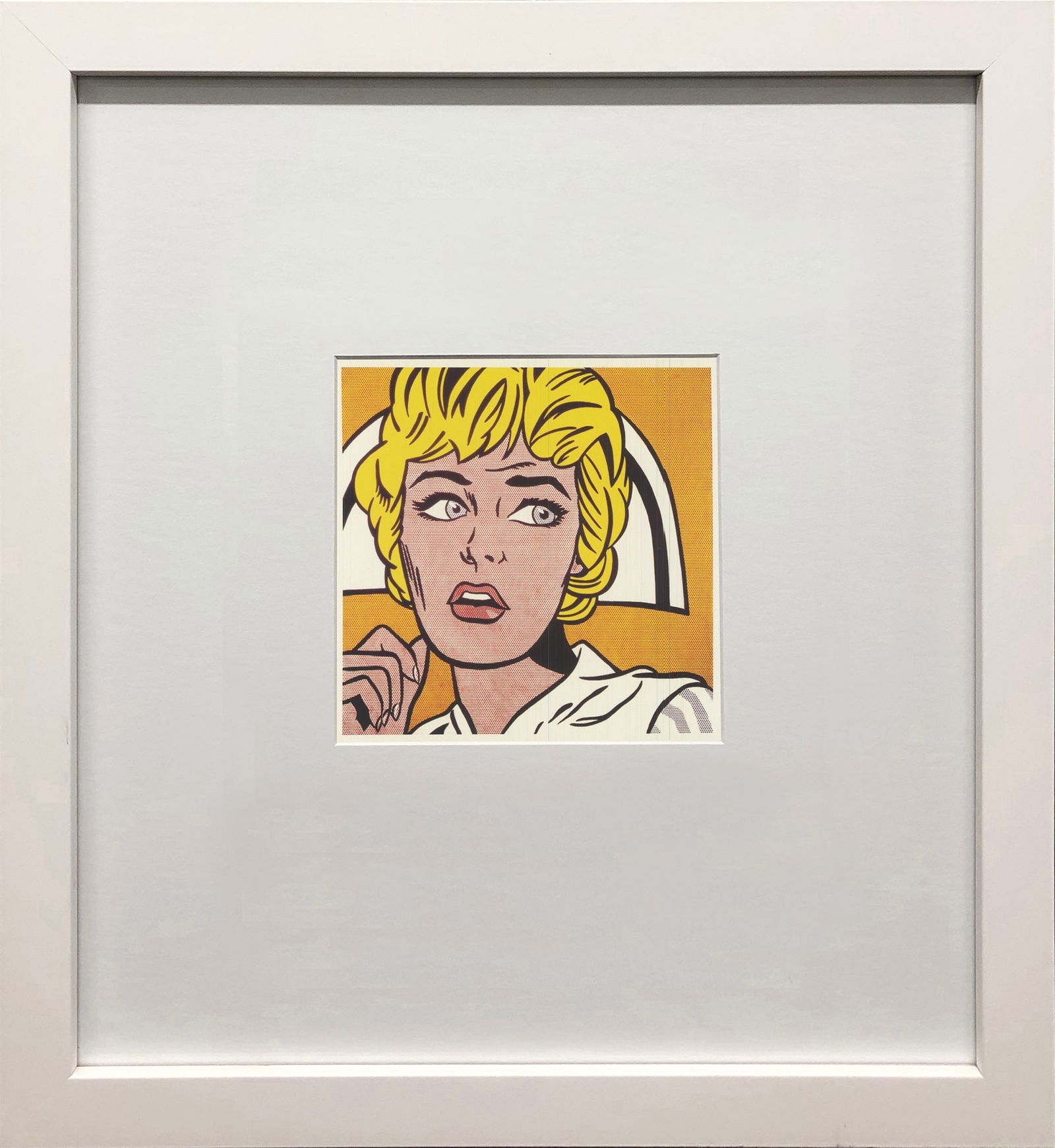 Roy Lichtenstein - Nurse - 1993 Offset Lithograph 7" x 5" (1 of 4)