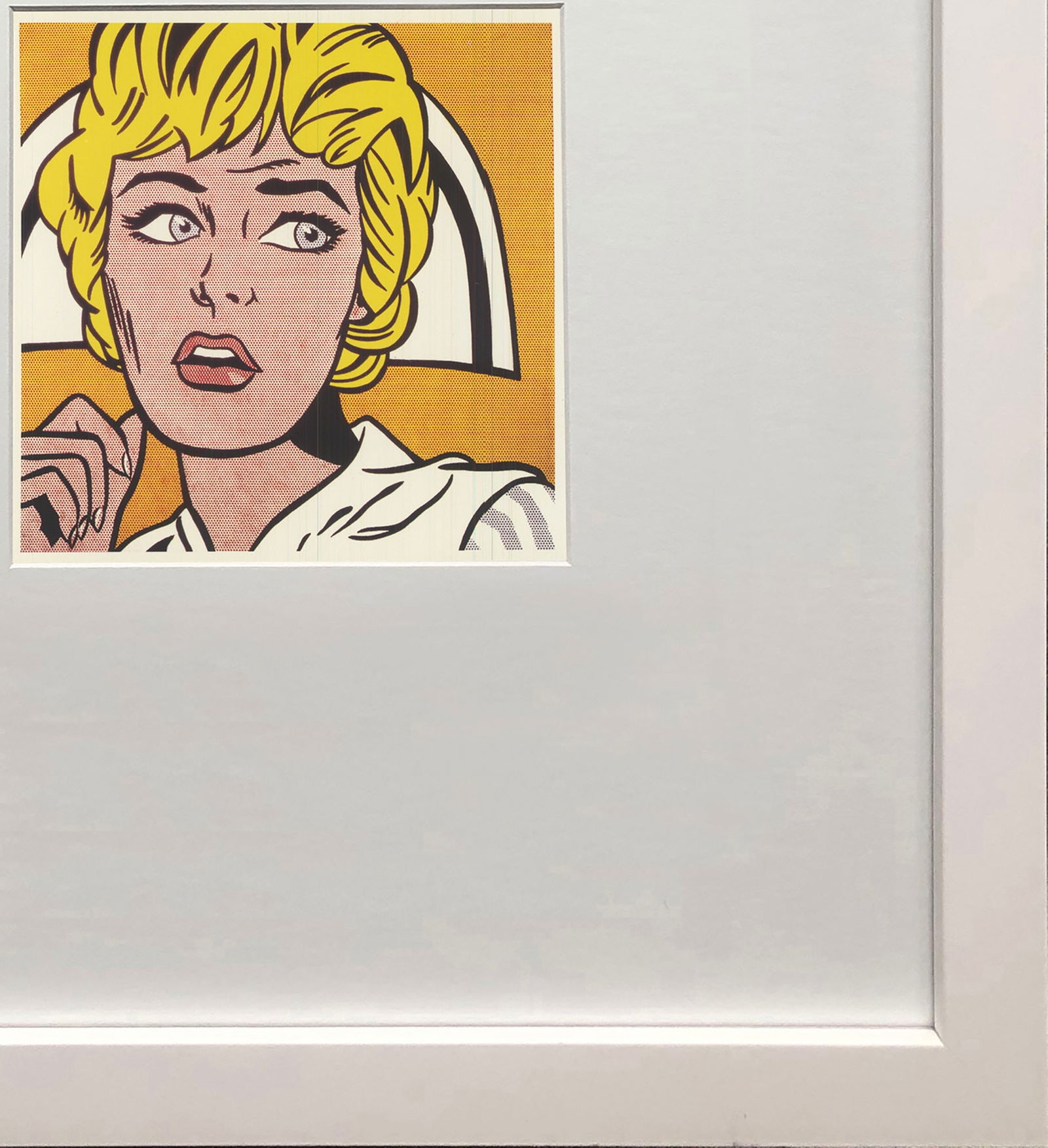 Roy Lichtenstein - Nurse - 1993 Offset Lithograph 7" x 5" - 4