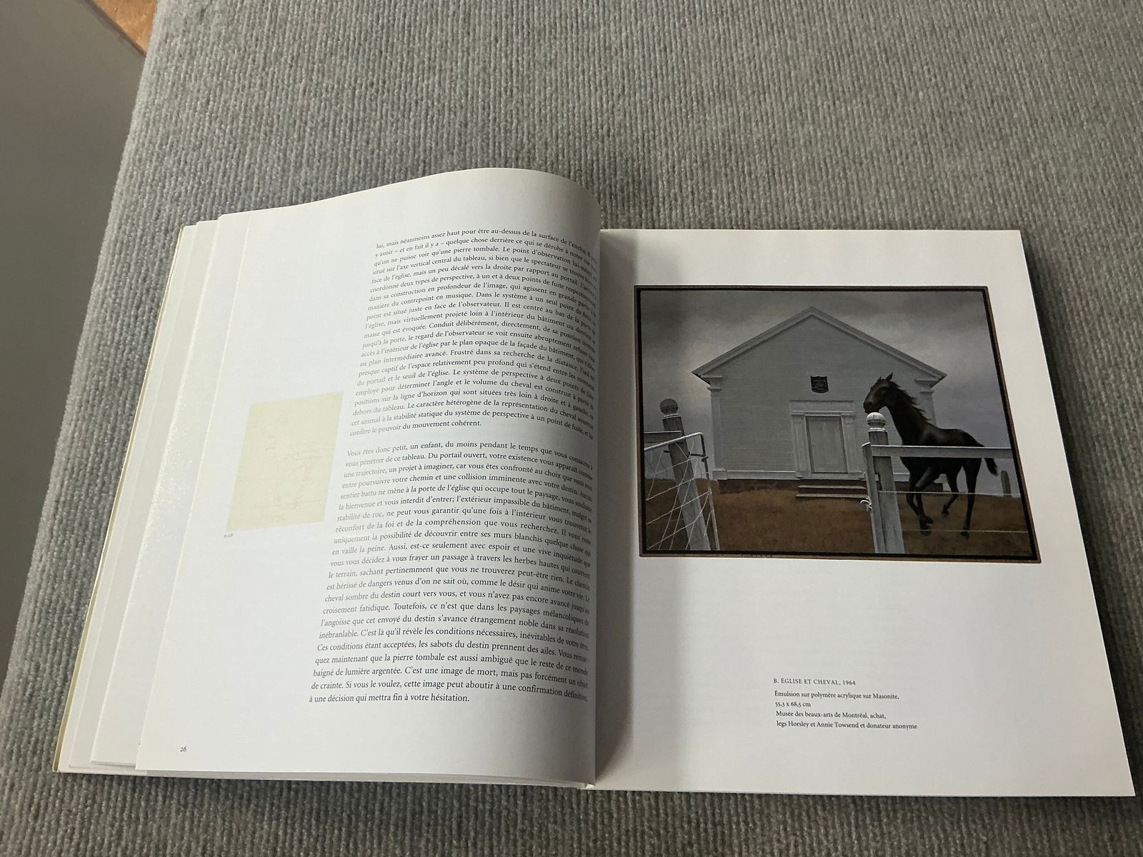 Peimtures, Estampes et Processus Creatifsg - 1994 Book 11.5" x 9.5" - 5