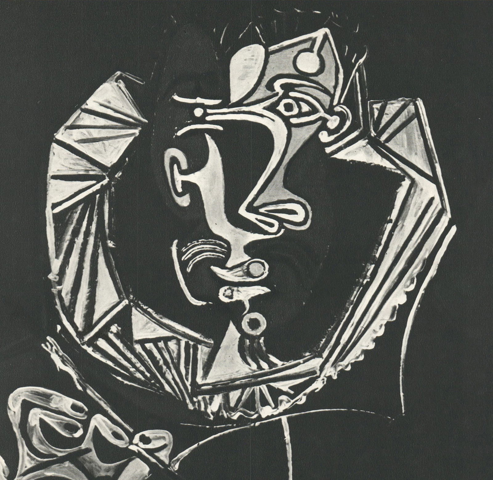 Pablo Picasso - Portrait d'un Peintre, d'apres le Greco - 1971 Offset Lithograph 12.25" x 9.5" - 2