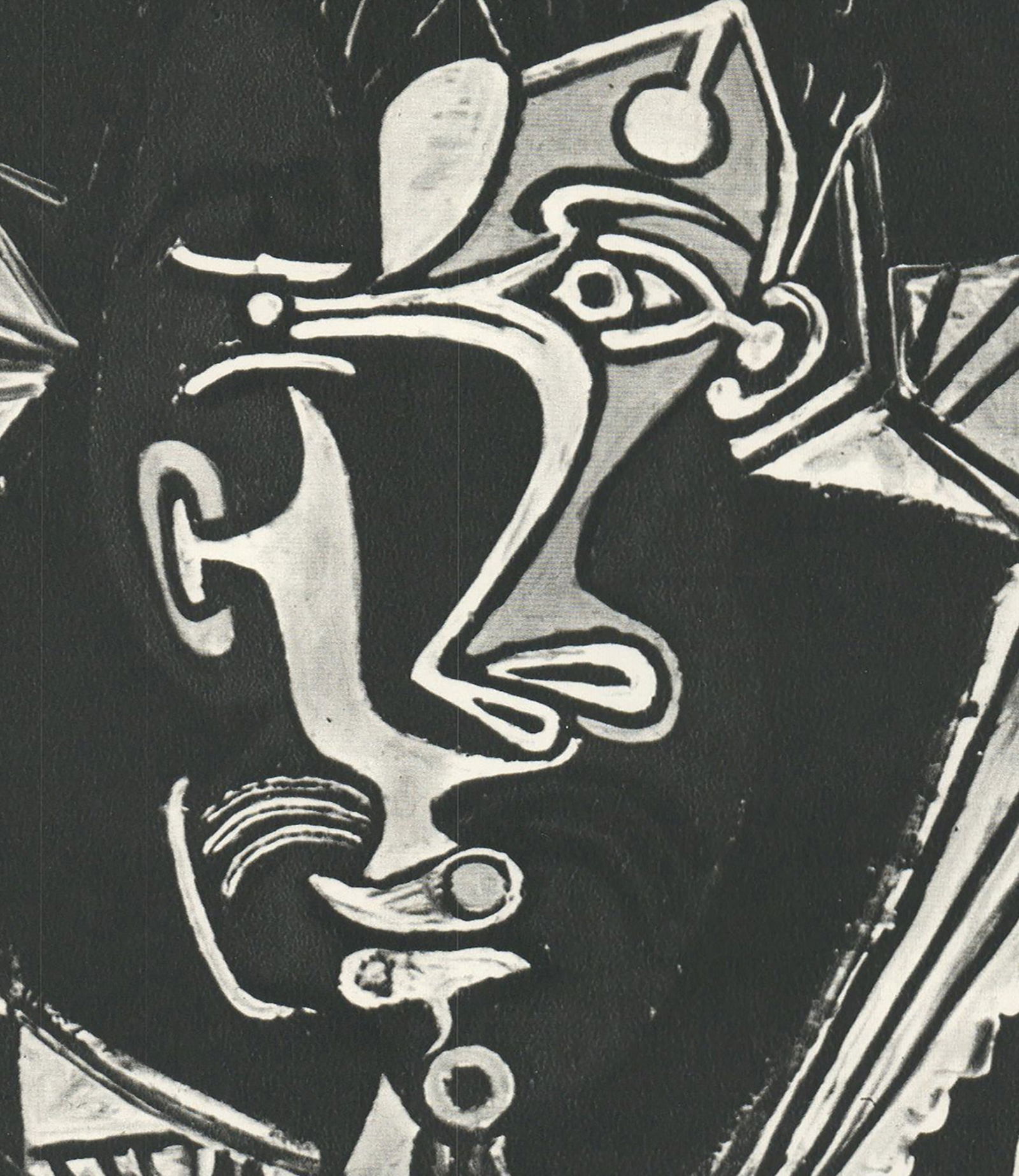 Pablo Picasso - Portrait d'un Peintre, d'apres le Greco - 1971 Offset Lithograph 12.25" x 9.5" - 3