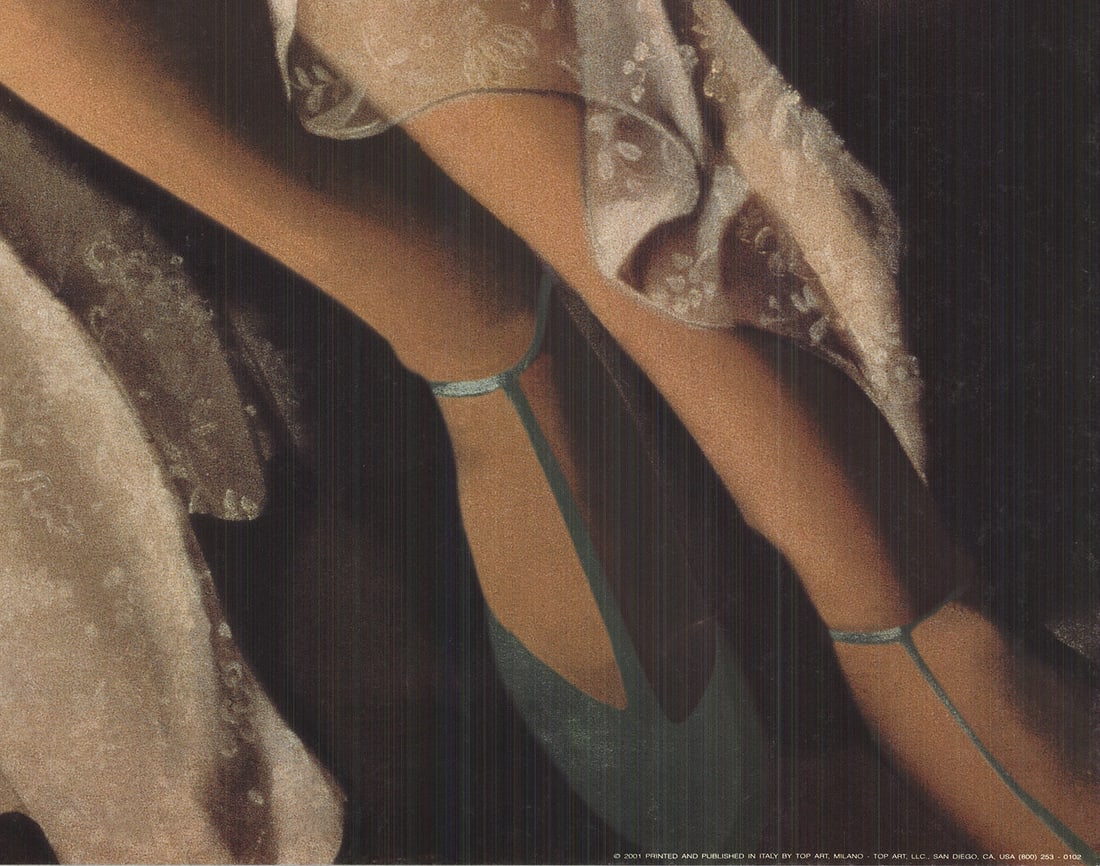 Tamara de Lempicka - Portrait De Madame Allan Bott - 2001 Offset Lithograph 51.25" x 30.25" - 4