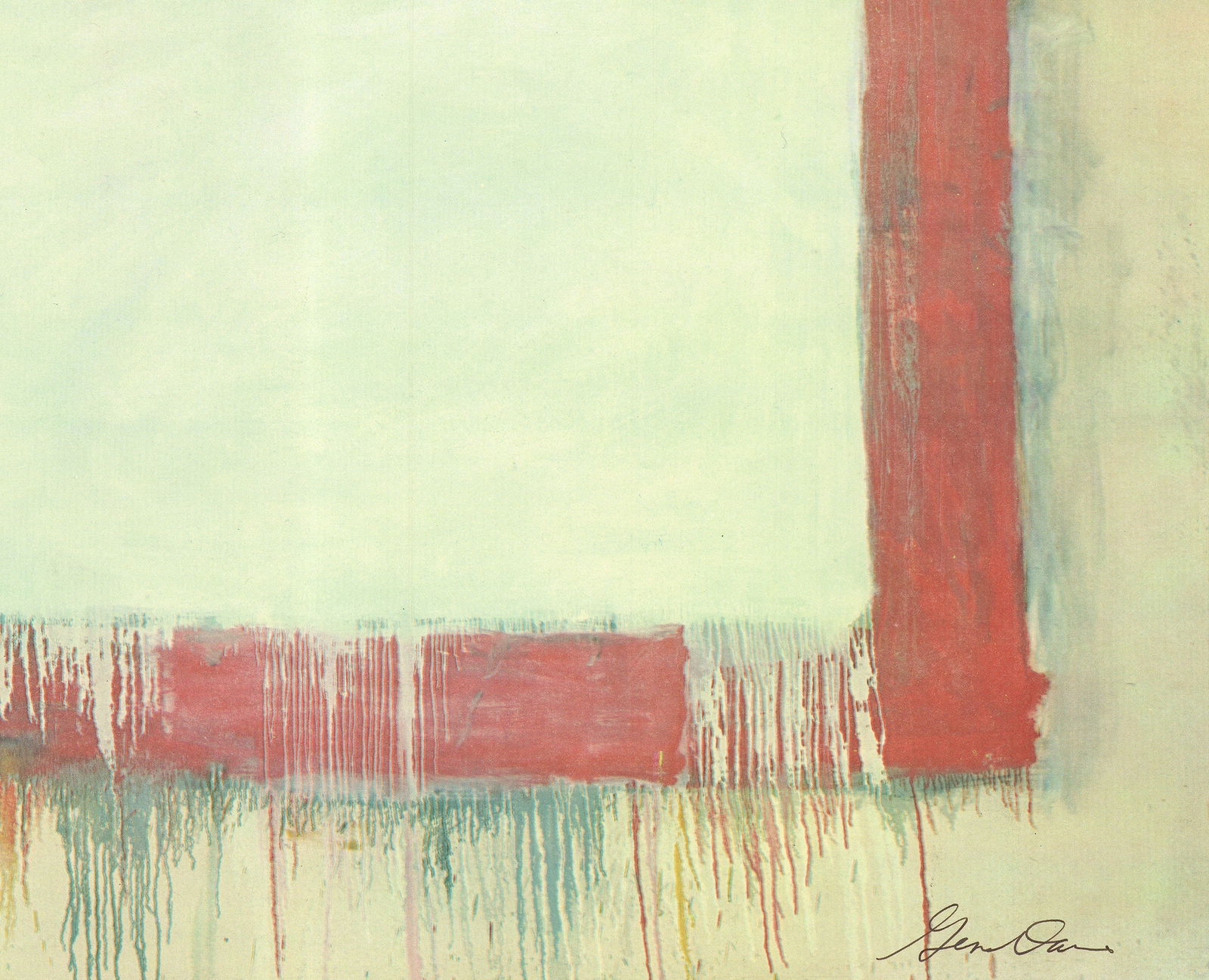 Gene Davis - Rectangle Paintings 1957-1958 - 1977 Offset Lithograph 17.5" x 19.25" - 4