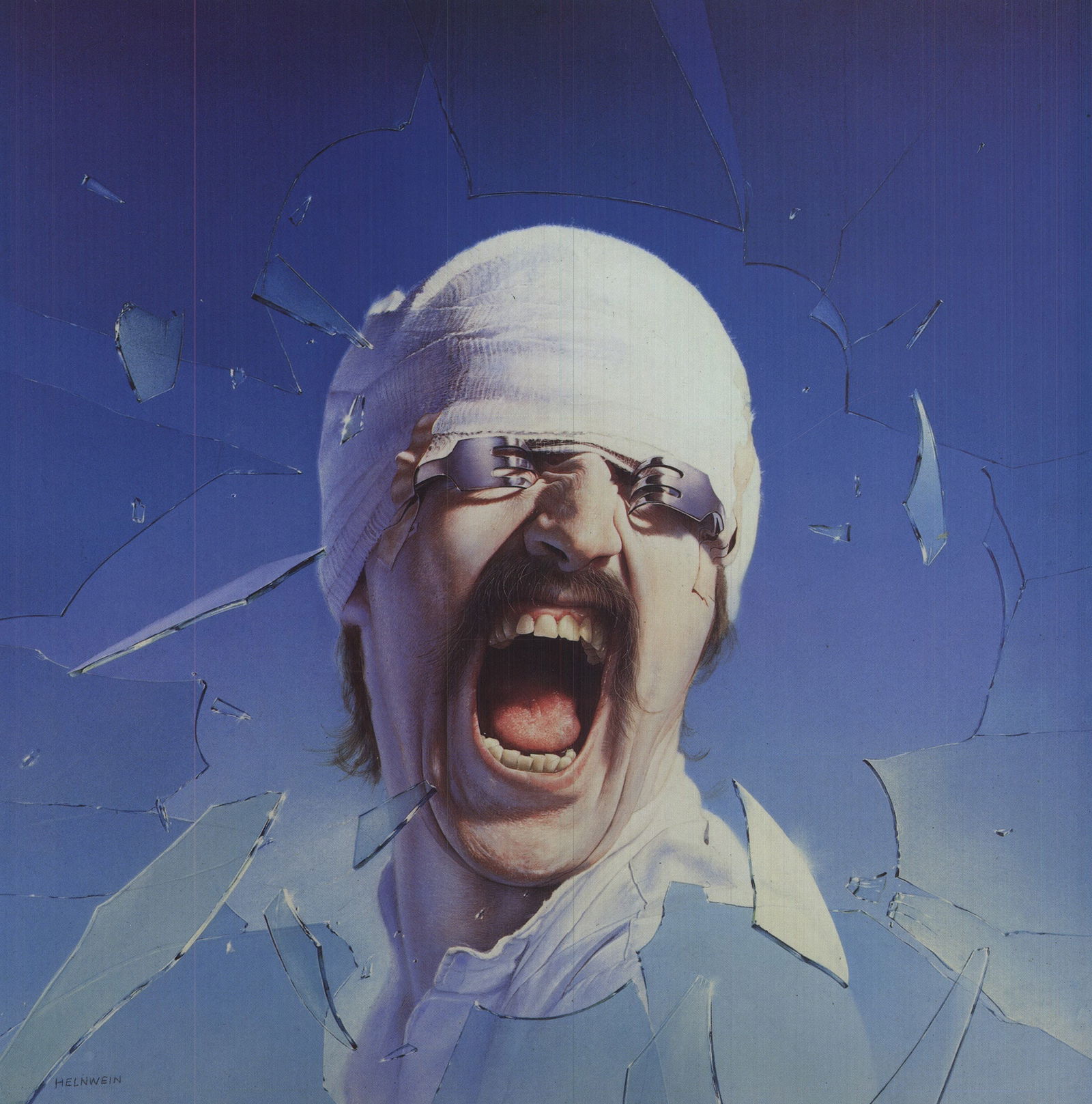 Gottfried Helnwein - Self-Portrait - 1992 Offset Lithograph 17" x 12" - 2