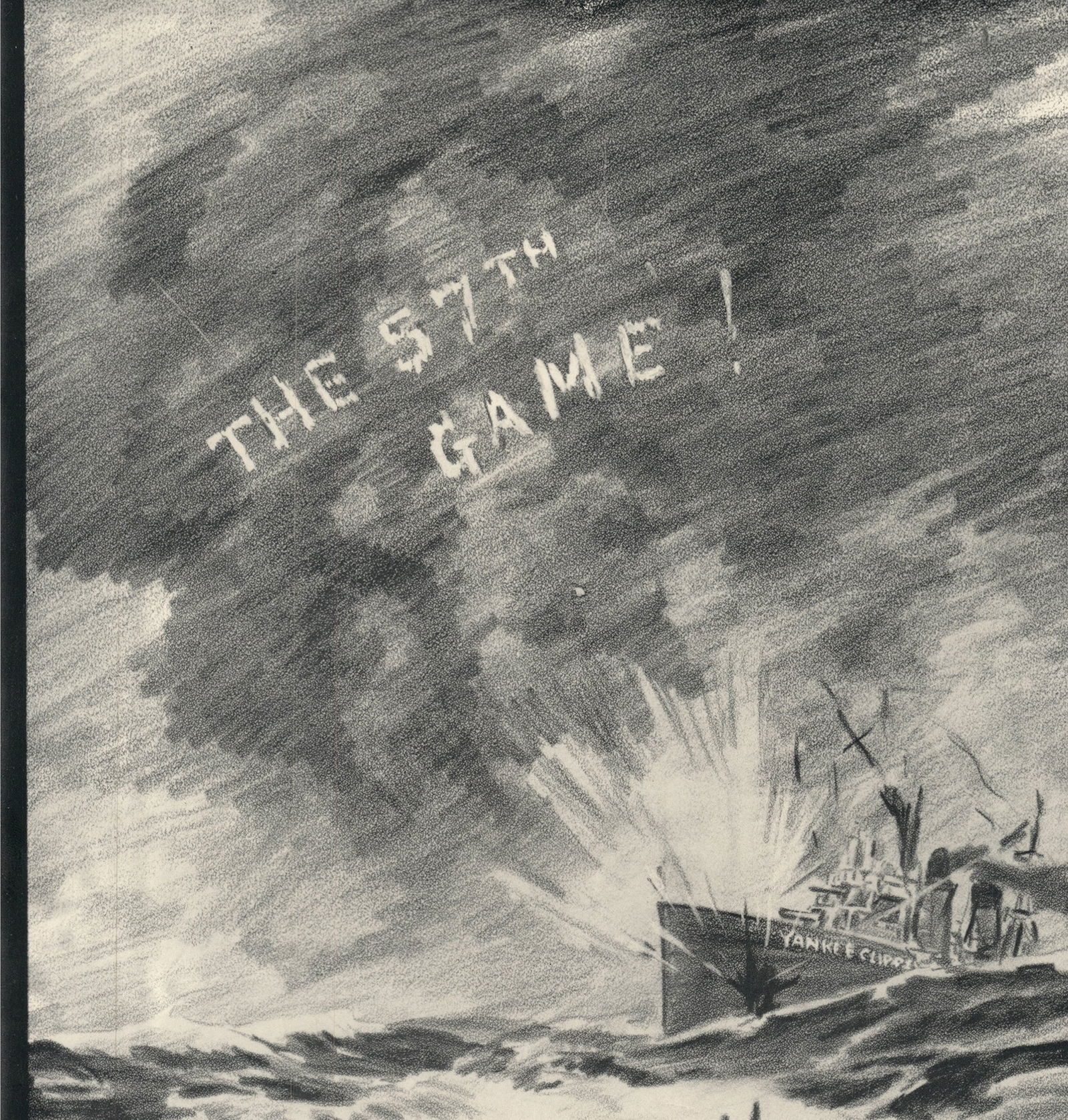 Burris Jenkins - The 57th Game - Offset Lithograph 16" x 18" - 4