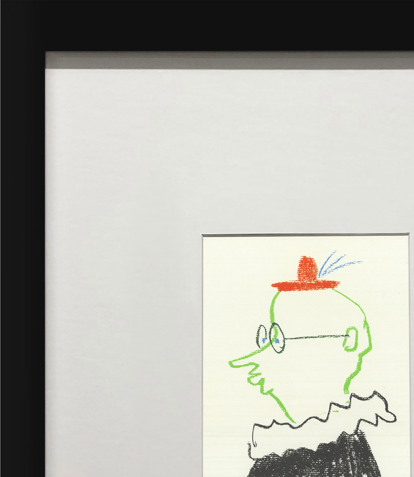 Pablo Picasso - The Friend - 1990 Offset Lithograph 6.75" x 4.75" - 3