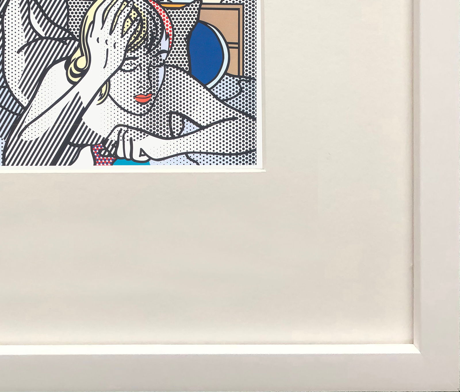 Roy Lichtenstein - Thinking Figure - 1997 Offset Lithograph 8.5" x 11" - 4