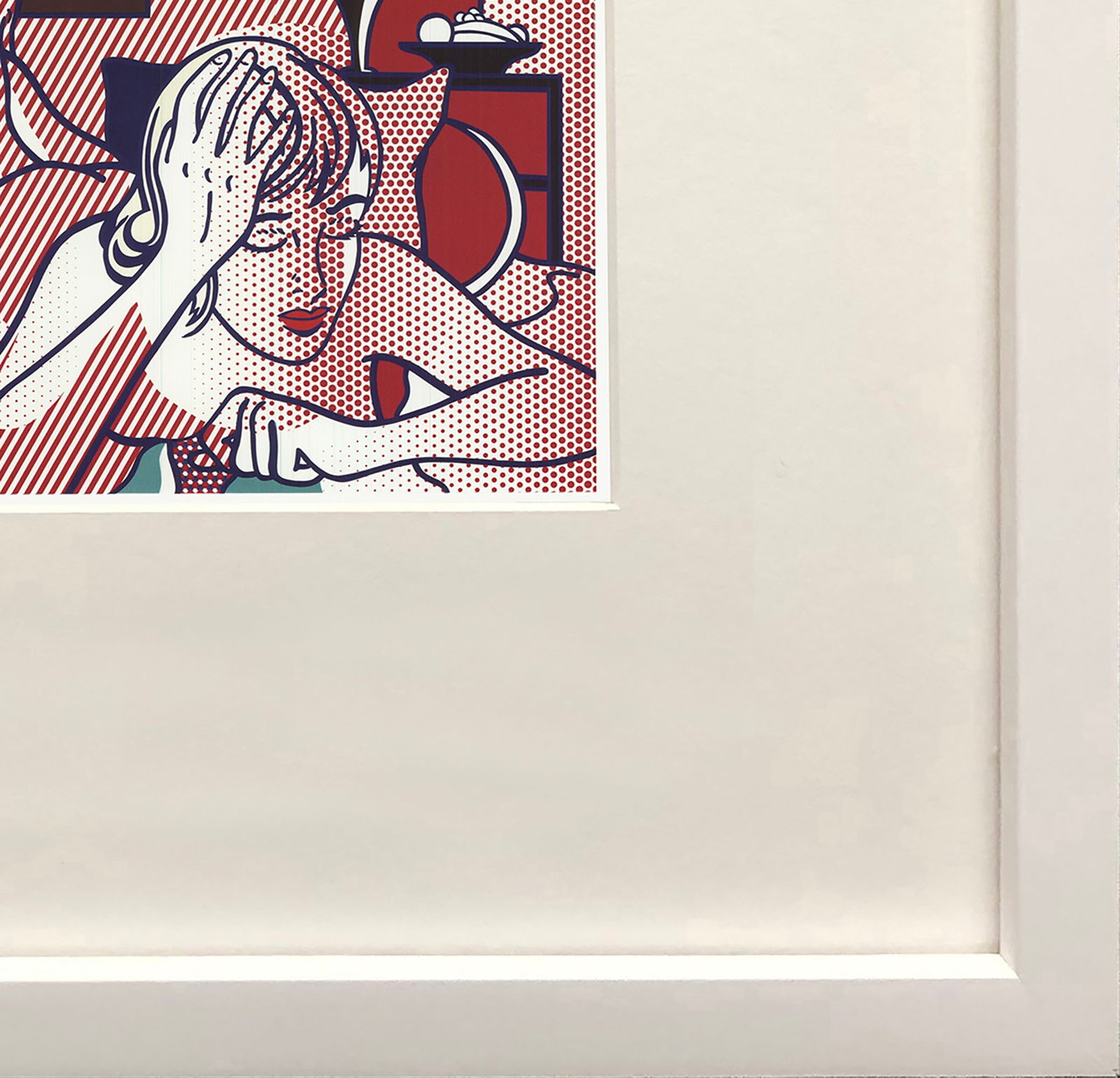 Roy Lichtenstein - Thinking Figure, State I - 1997 Offset Lithograph 8.5" x 11" - 4