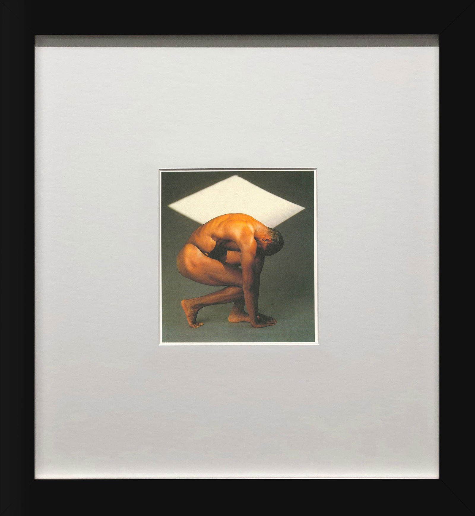 Robert Mapplethorpe - Thomas - 1994 Offset Lithograph 7" x 5": Title: Robert Mapplethorpe - Thomas - 1994 Offset Lithograph 7" x 5" Description: "Thomas" by Robert Mapplethorpe, 1994 Unsigned Offset Lithograph. Paper size is 7 x 5 inches, with an image size of 5