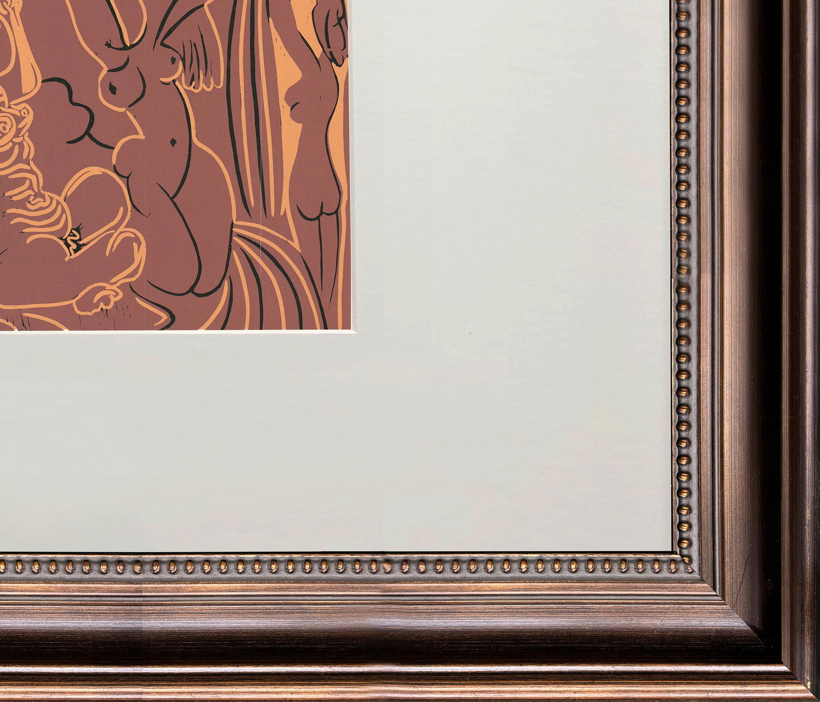 Pablo Picasso - Trois Femmes - 1971 Linocut 7.75" x 9.5" - 4