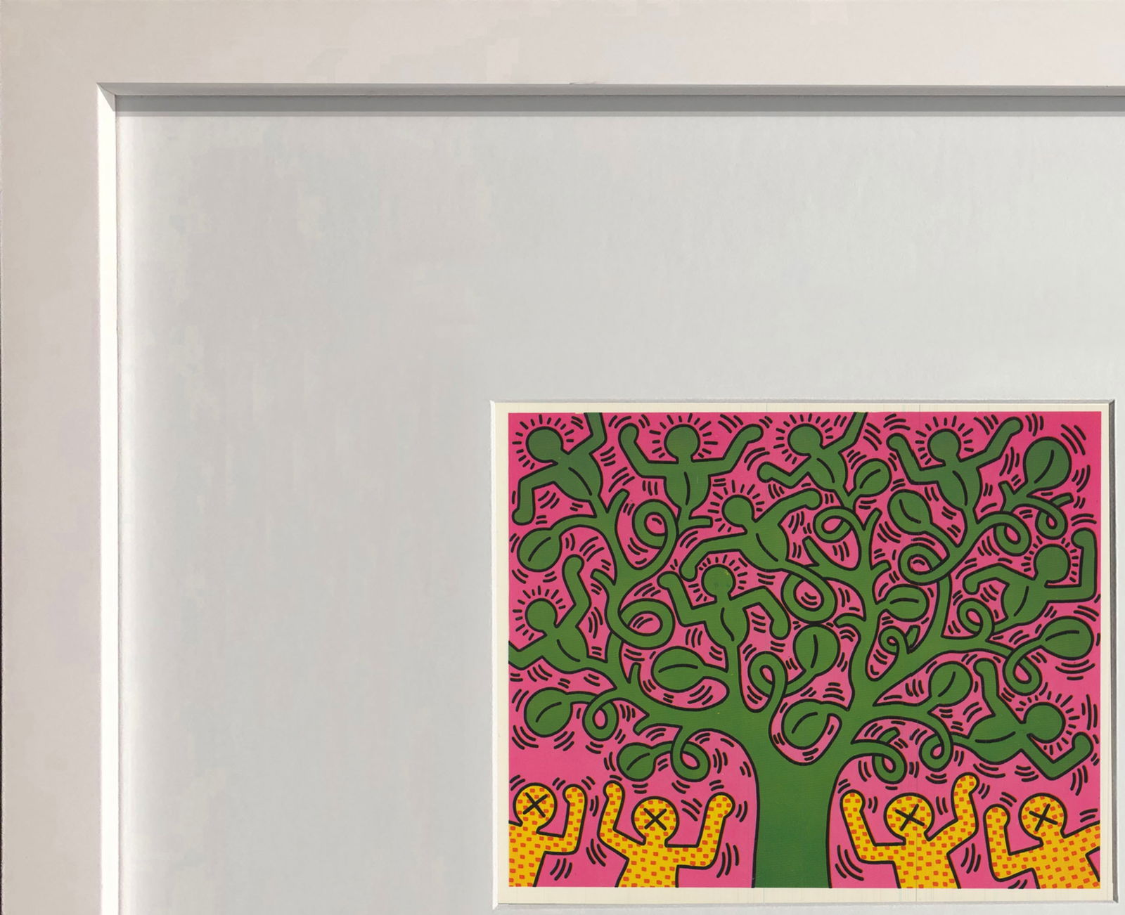 Keith Haring - Untitled, 1985 - 1992 Offset Lithograph 4.25" x 6" - 3