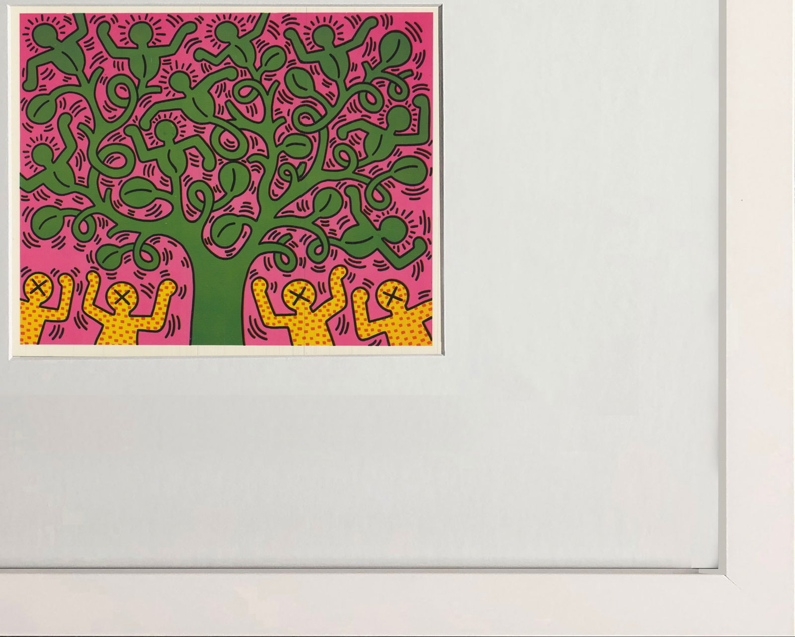 Keith Haring - Untitled, 1985 - 1992 Offset Lithograph 4.25" x 6" - 4
