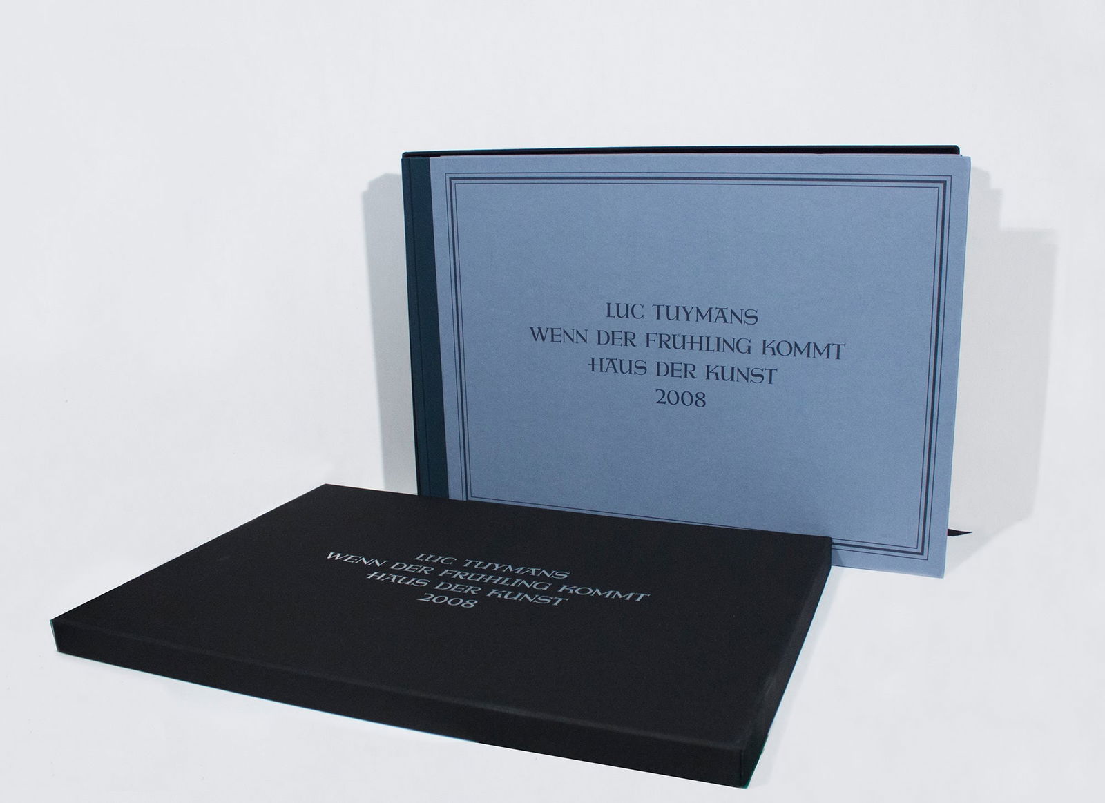 Wenn der Fruhling Kommt - 2008 Book 13.75" x 19.5": Title: Wenn der Fruhling Kommt - 2008 Book 13.75" x 19.5" Description: "Wenn der Fruhling Kommt" by Luc Tuymans, 2008 Unsigned Book. Paper size is 13.75 x 19.5 inches, with an image size of 13.75 x 19
