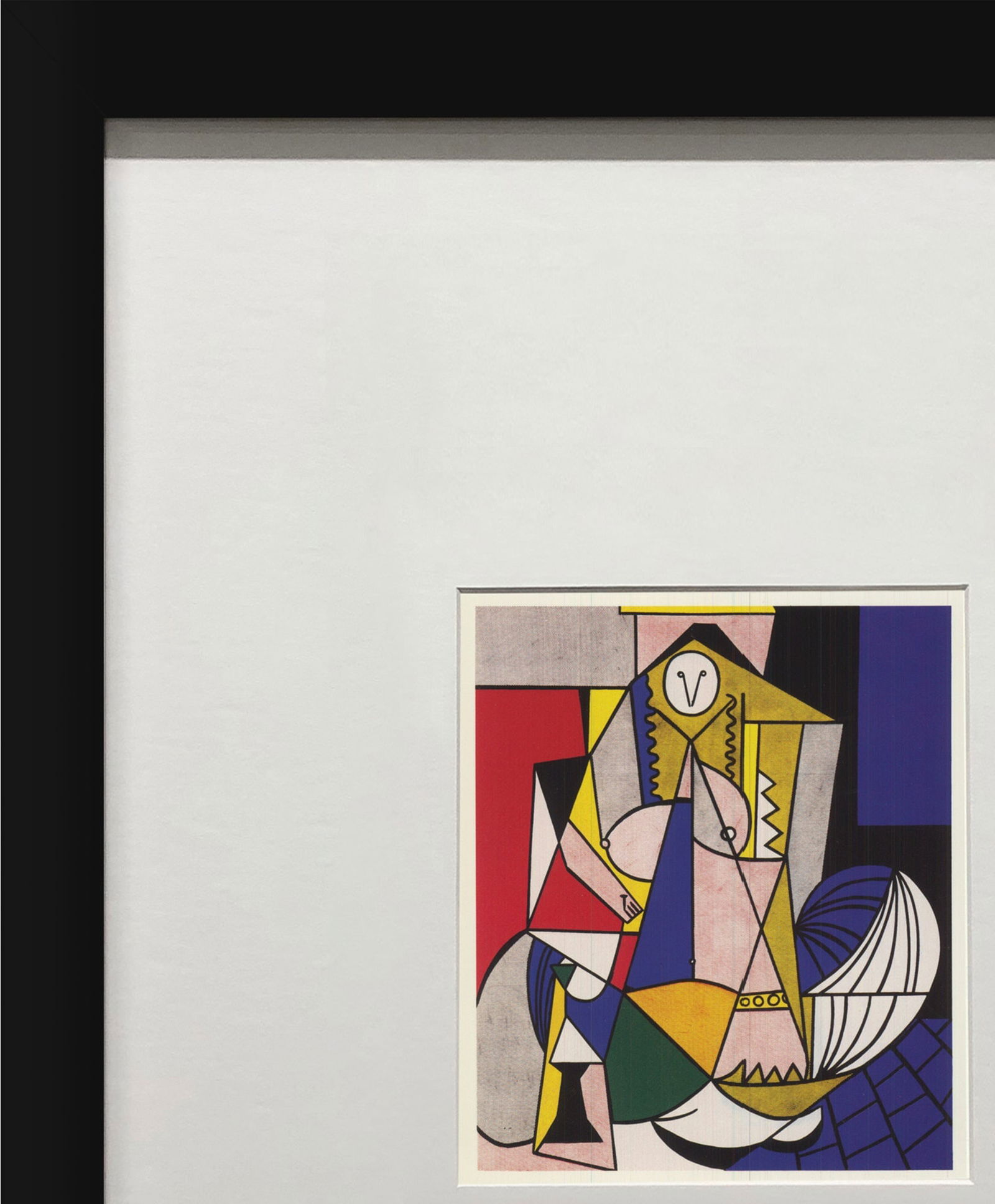 Roy Lichtenstein - Woman from Algiers - 1993 6" x 4.25" - 3