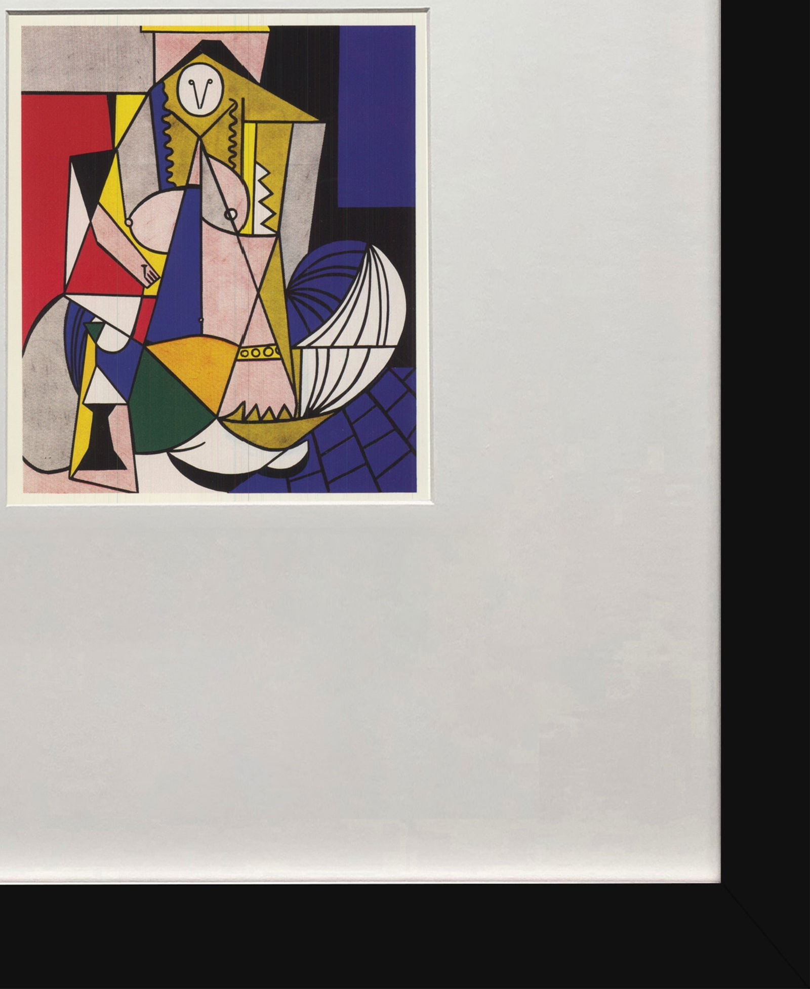 Roy Lichtenstein - Woman from Algiers - 1993 6" x 4.25" - 4