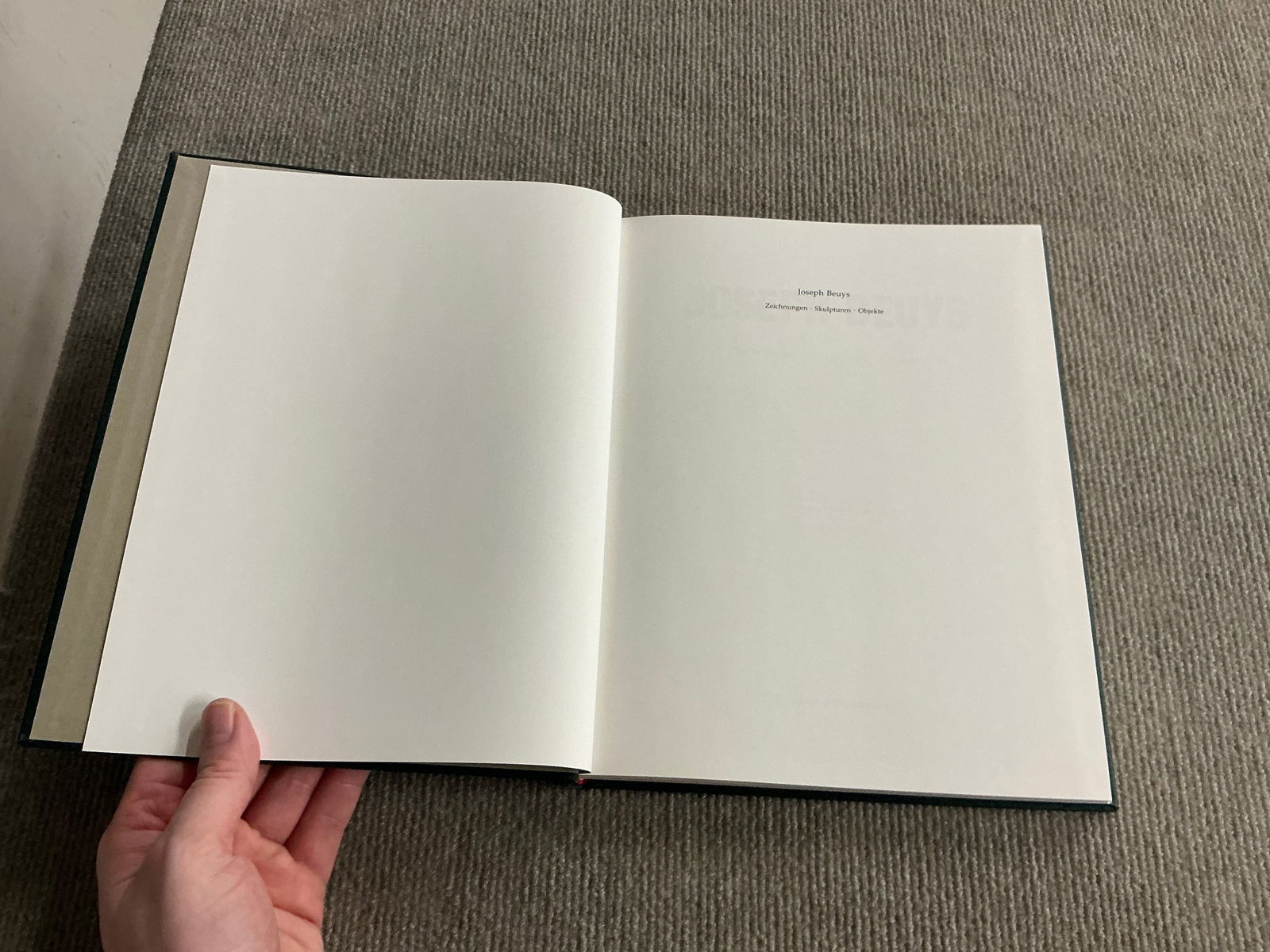 Zeichnungen, Skulpturen, Objekte - 1988 Book 11.5" x 9" - 4