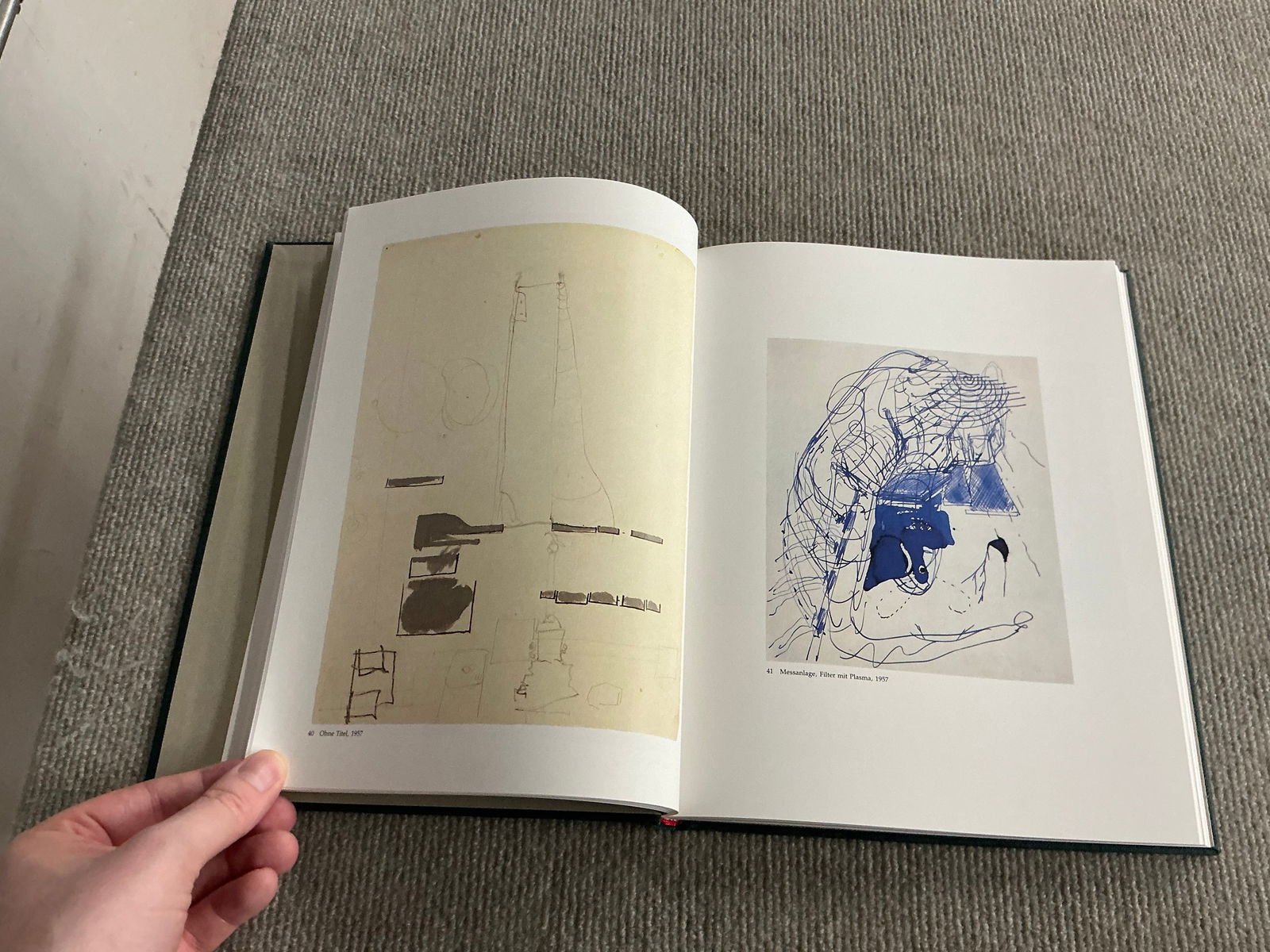 Zeichnungen, Skulpturen, Objekte - 1988 Book 11.5" x 9" - 9