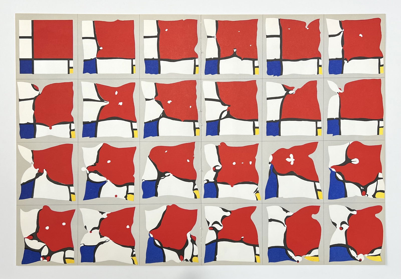 Pol Bury original lithograph 1982: Title: Pol Bury original lithograph 1982 Description: Medium: original lithograph. Printed in 1982 for the art revue Derriere le Miroir (issue number 250) and published in Paris by the Maeght