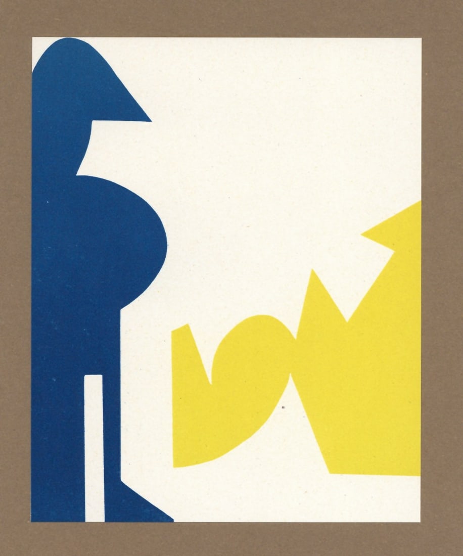Jean Hans Arp | Pensieri Poesie Disegni Collages: Title: Jean Hans Arp | Pensieri Poesie Disegni Collages Description: Medium: lithograph (after the collage). Printed in 1976 and published in Lugano by Editore-Stampatore Giulio Topi in an edition of