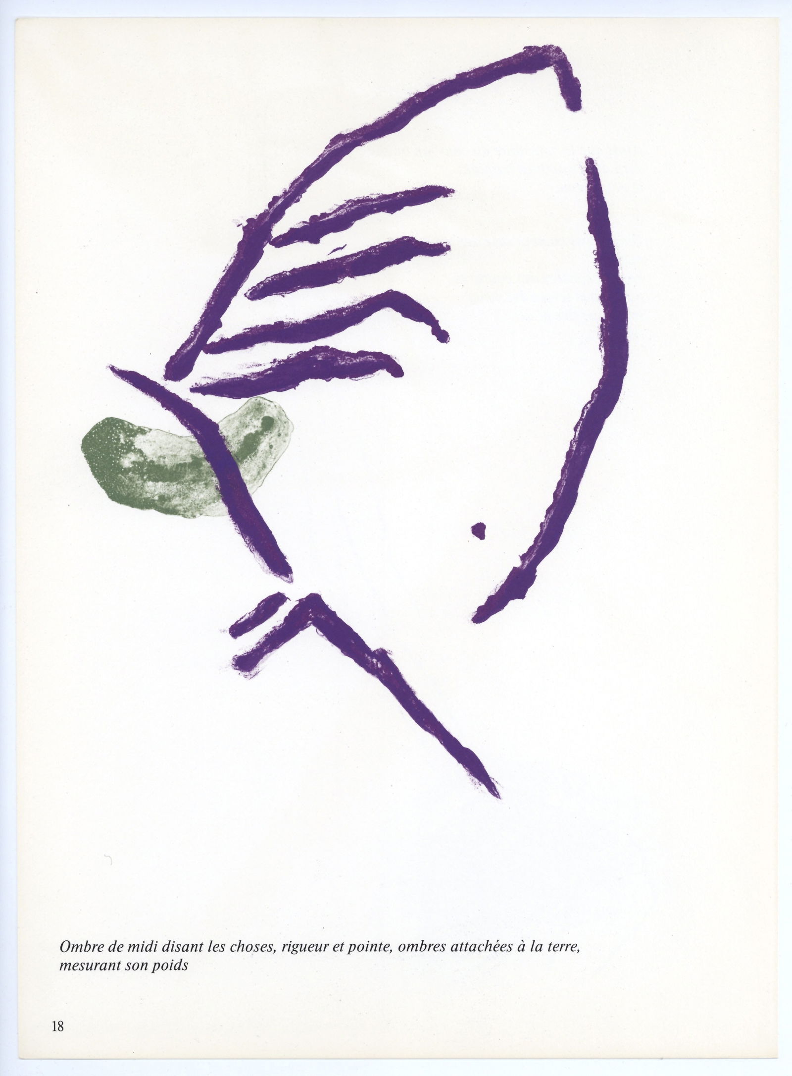 Pierre Tal-Coat original lithograph, 1972: Title: Pierre Tal-Coat original lithograph, 1972 Description: Medium: original lithograph. Printed in 1972 for Derriere le Miroir (issue number 199) and published in Paris by Maeght. Size: 15 x 11