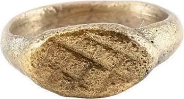 MEDIEVAL SIGNET RING, 8-11TH CENTURY (1 of 5)