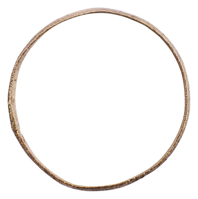 ANCIENT VIKING WEDDING RING C.1000 AD, SIZE 4 1/2 - 2