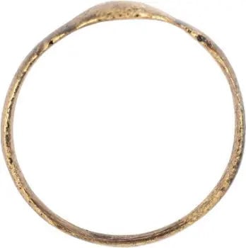 EUROPEAN BETROTHAL RING 9th-12th CENT JEWELRY SZ 9 ¾. - 2