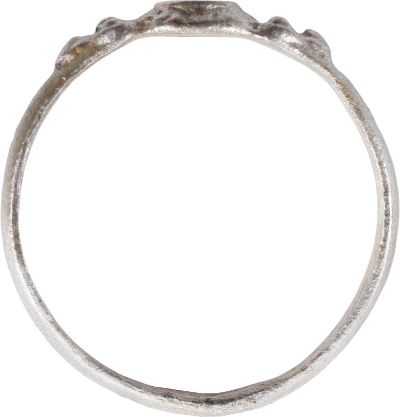 EUROPEAN BETROTHAL RING, 16TH-17th CENTURY, SIZE 9 1/2 - 2