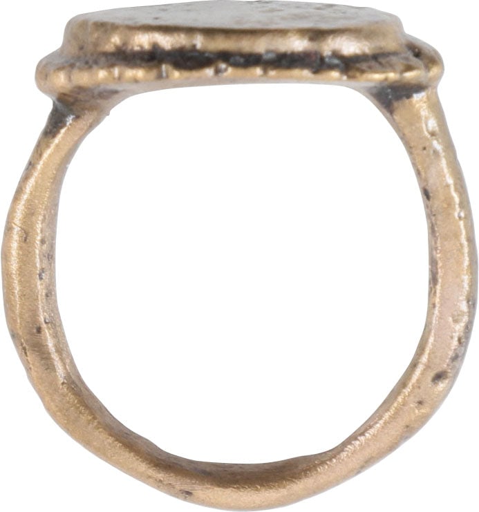 MEDIEVAL EUROPEAN RING 10-16TH CENTURY, SIZE 8 ¾ - 2
