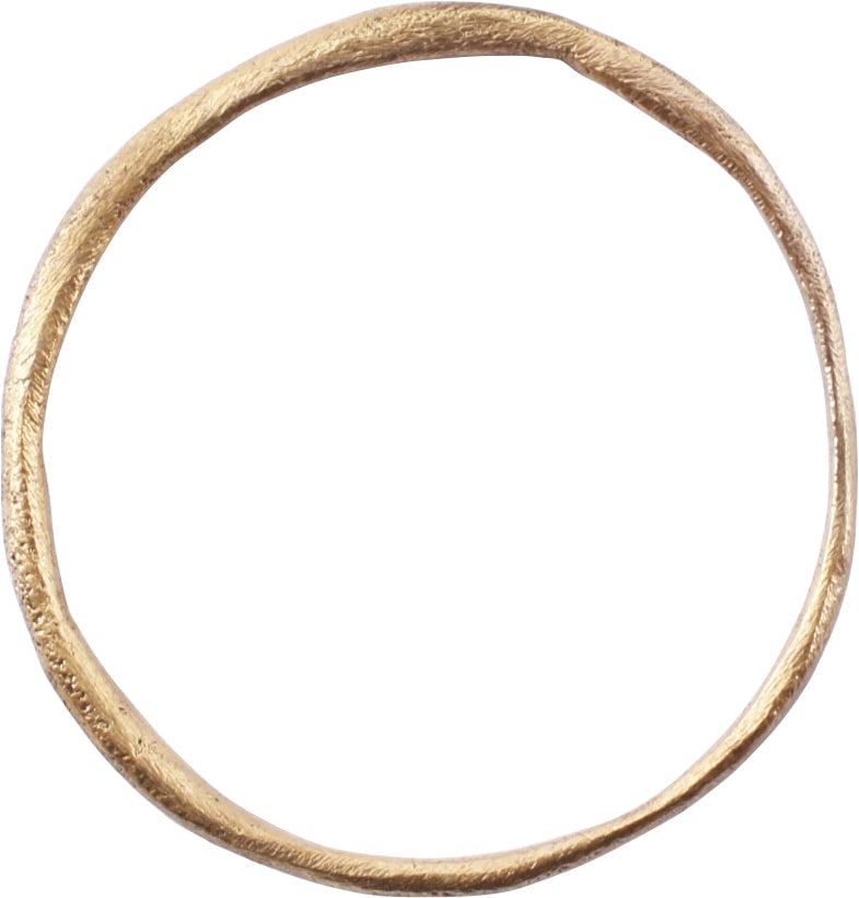 ANCIENT VIKING WEDDING RING, C.850-1050 AD, SIZE 8 ¾ - 2