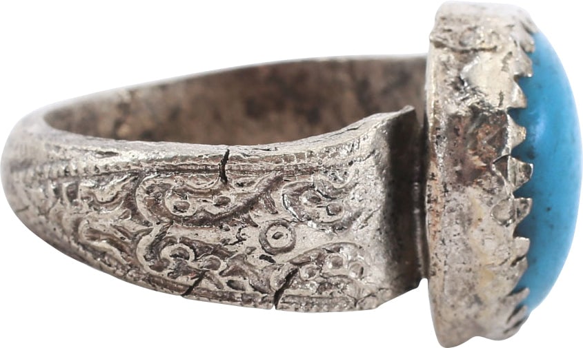 EASTERN EUROPEAN GYPSY RING SIZE 9 3/4 - 3