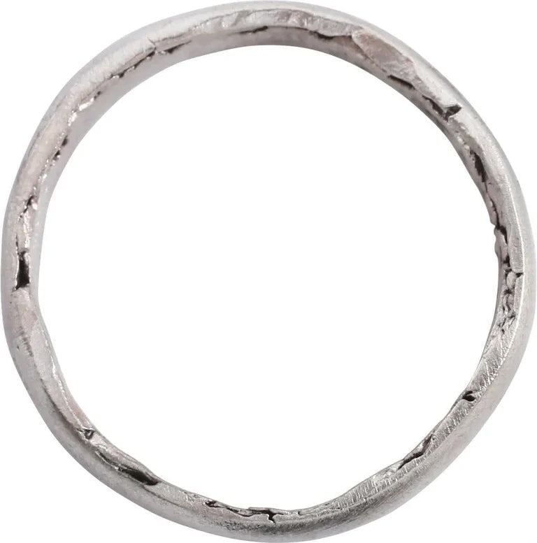 RARE VIKING WEDDING RING, 9th-10th CENTURY, SZ 8 1/4 - 2