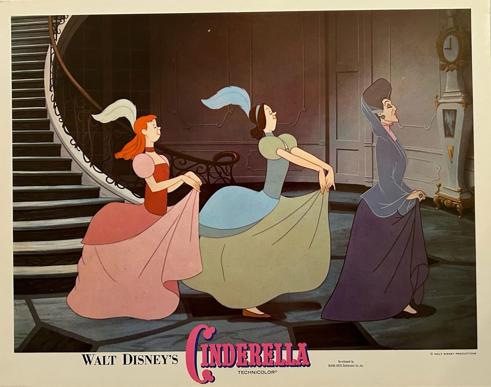 Cinderella - Original 1950 Lobby Card: 1950 - 7