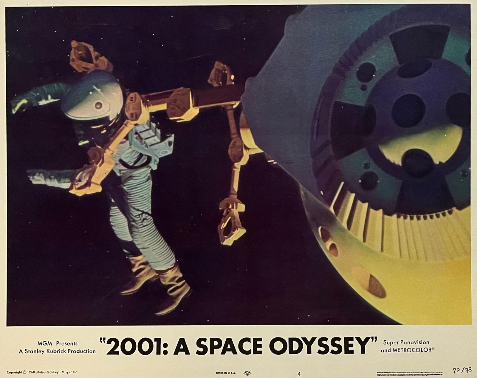 2001: A Space Odyssey - Original 1968 Lobby Card #4: 1968 - 7