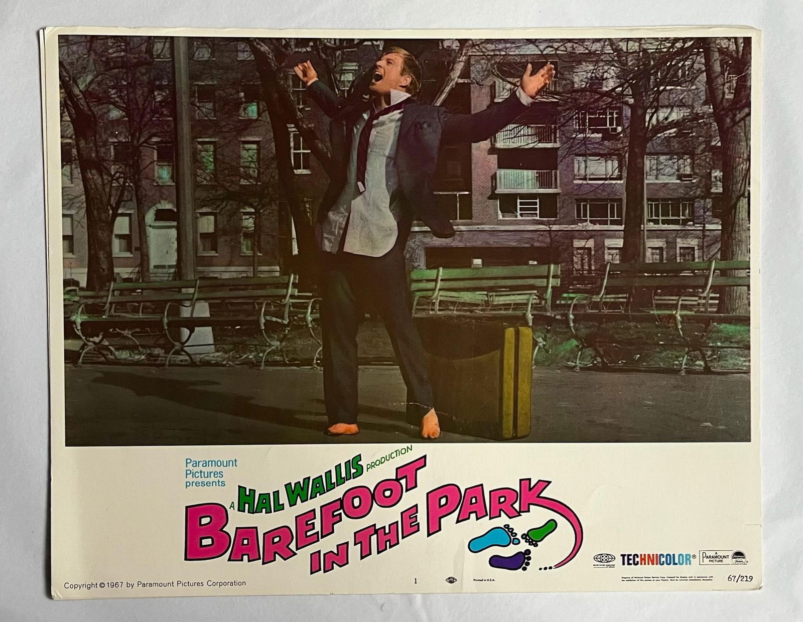 Barefoot In The Park - Original 1967 Lobby Card #1: 1967 - 8