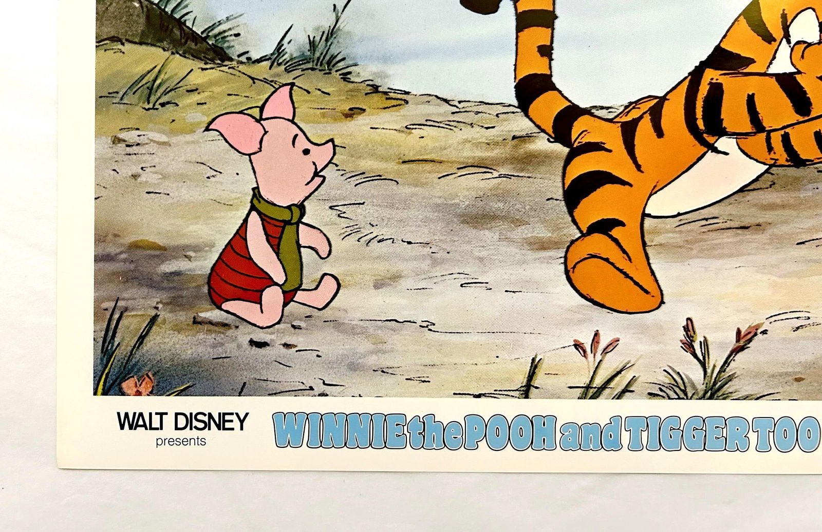 Winnie the Pooh And Tiger Too - Original 1974 Lobby Card: 1974 - 8