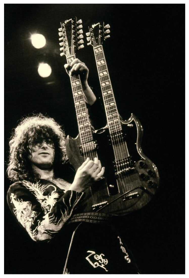 Jimmy Page of Led Zeppelin 1975: 1975 (printed later) - 3