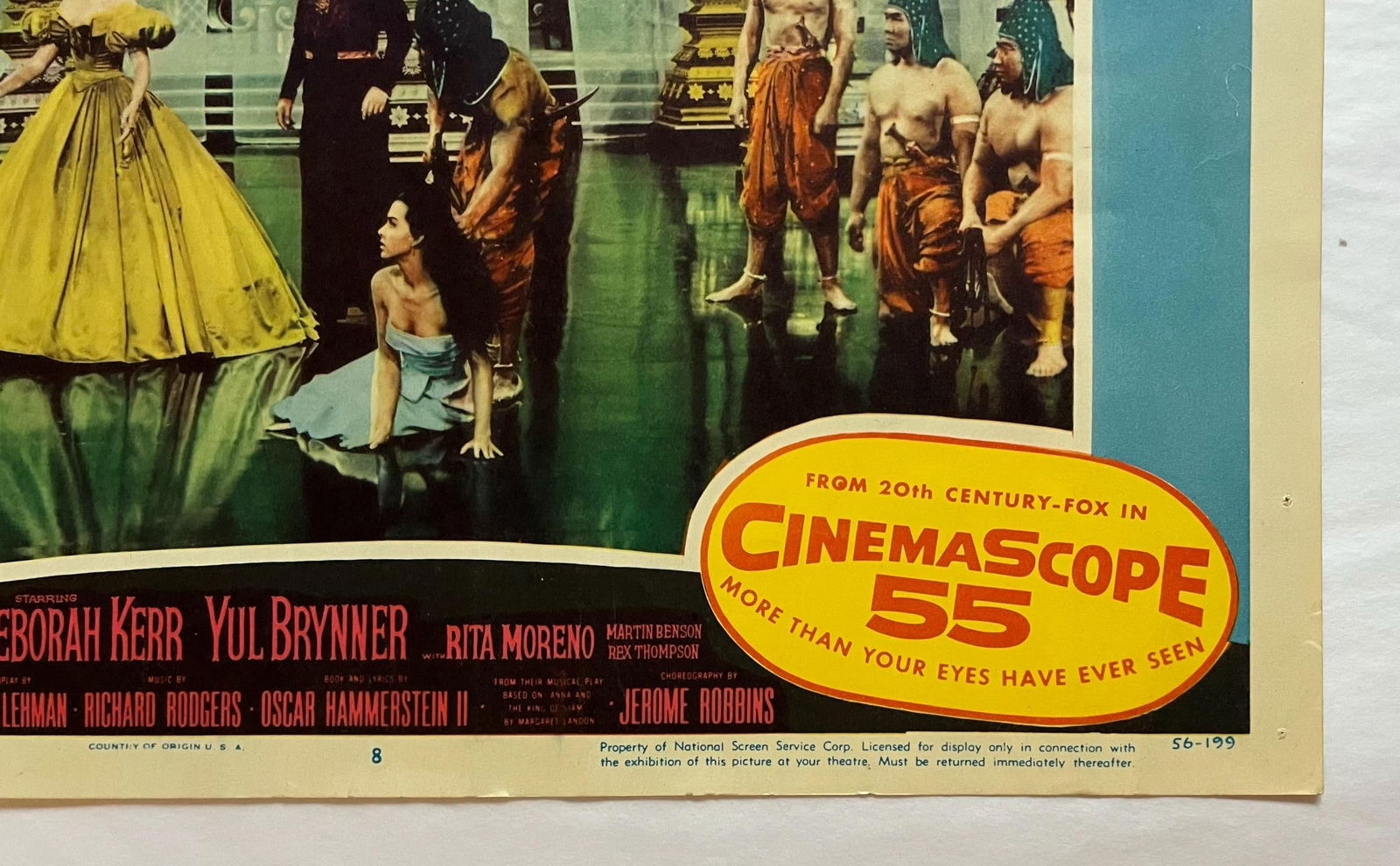 The King and I - Original 1974 Lobby Card #8: 1956 - 8