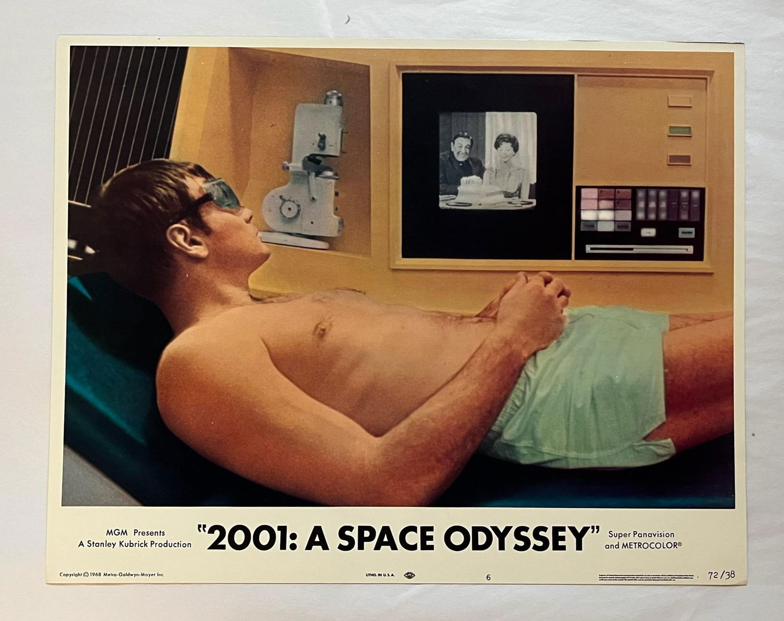 2001: A Space Odyssey - Original 1968 Lobby Card #6: 1968 - 15