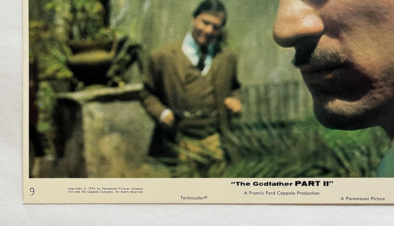 The Godfather Part II - Original 1974 Lobby Card #9: 1974 - 5