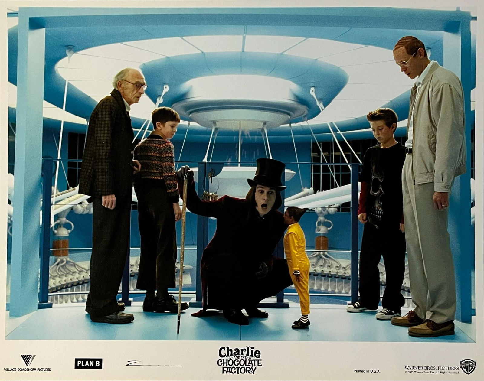 Charlie And The Chocolate Factory - Original 2005 Lobby Card: 2005 - 13
