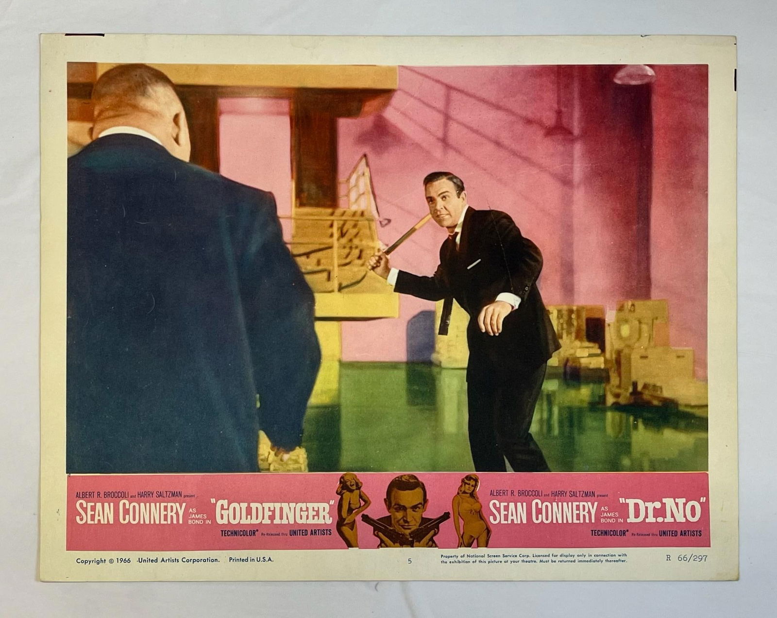 Goldfinger - Original 1964 Lobby Card #5: 1964 - 2