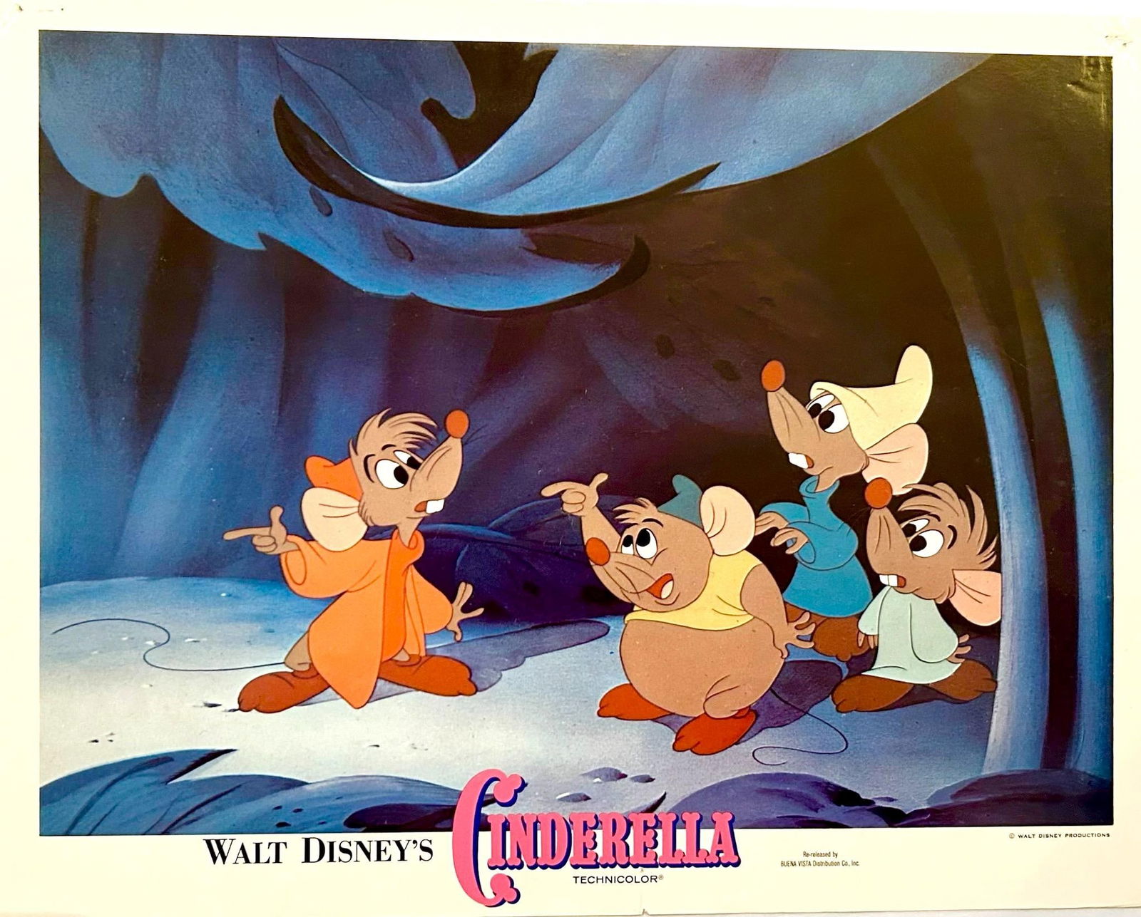 Cinderella - Original 1950 Lobby Card.: 1950 - 7