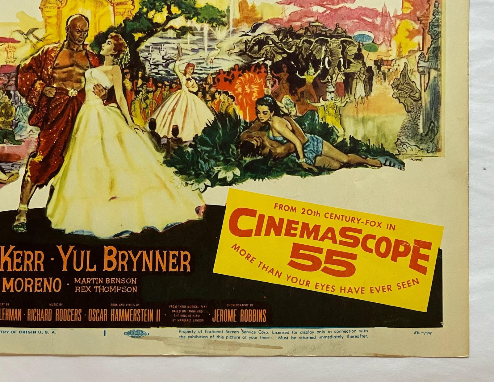 The King and I - Original 1974 Lobby Card #1: 1956 - 15